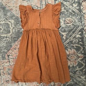 Zara burnt orange dress